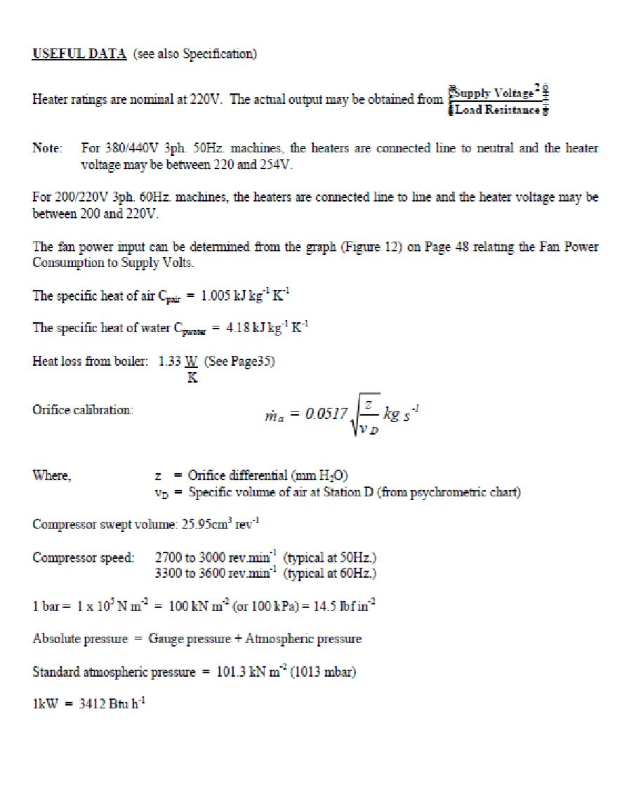 Air Conditioning Laboratory Unit A660 with Upgrades