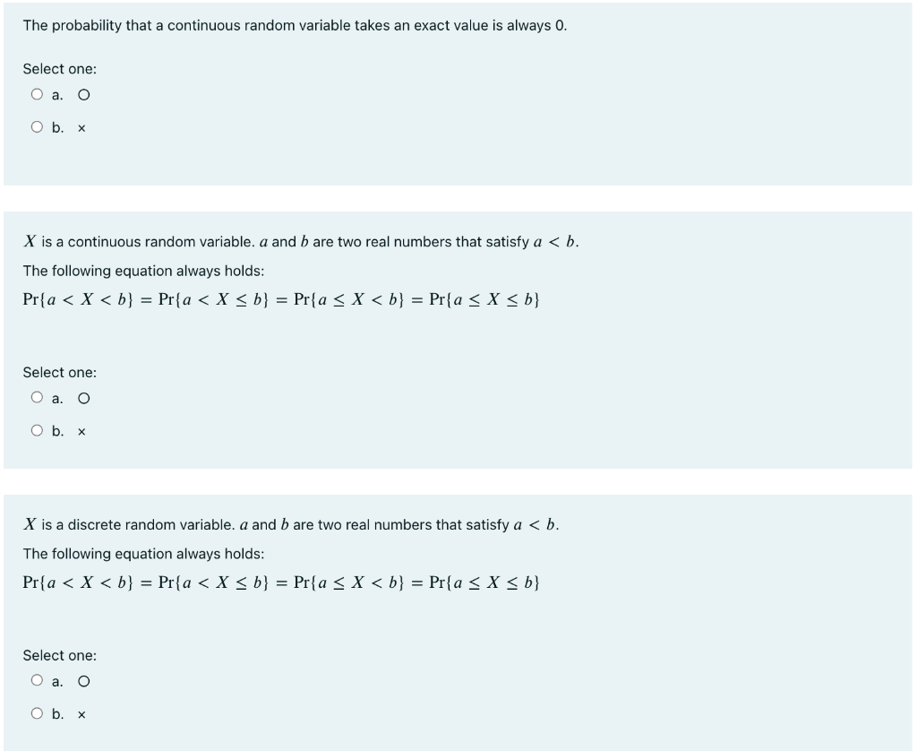 Solved The probability that a continuous random variable | Chegg.com