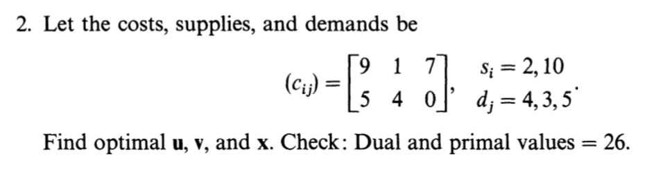 This is the only information given to solve the | Chegg.com