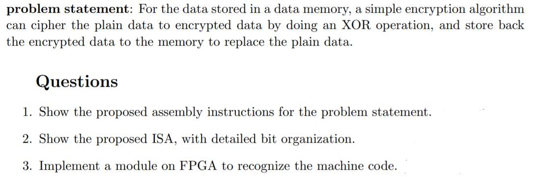 Solved problem statement: For the data stored in a data | Chegg.com