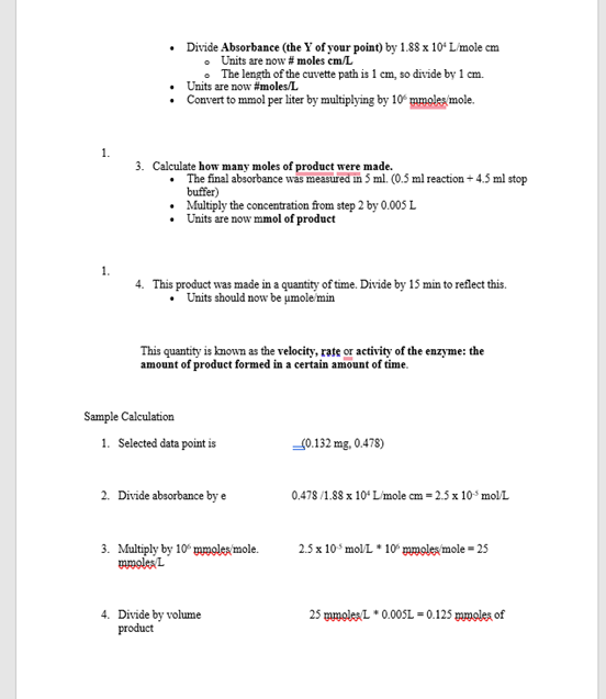 Solved Week 1 Lab Data - Enzymology Lab Tube ABS at 420 nm 1 | Chegg.com