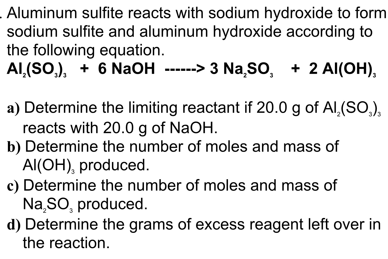 Sodium Hydroxide To