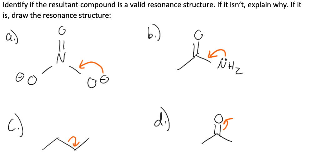 Solved Identify if the resultant compound is a valid | Chegg.com