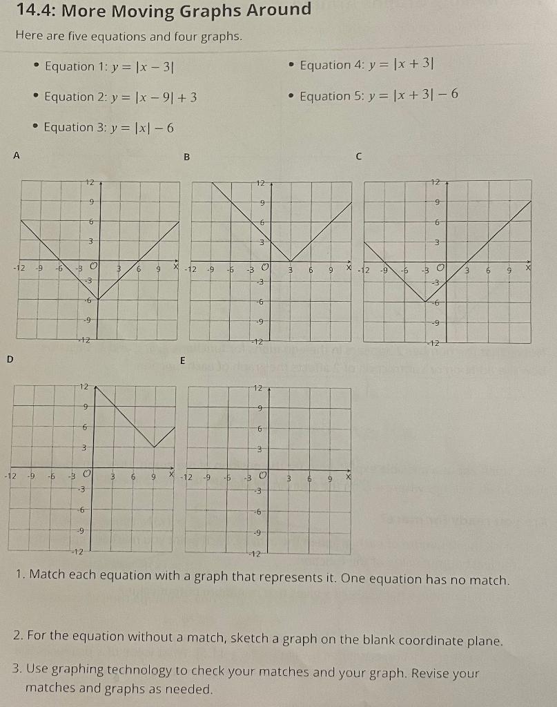 3x y 1 y 4 5x what is the resulting equation