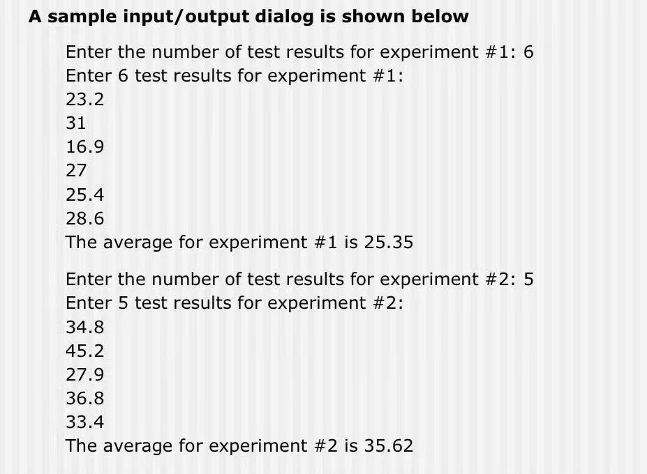 in an experiment 0.04f was passed