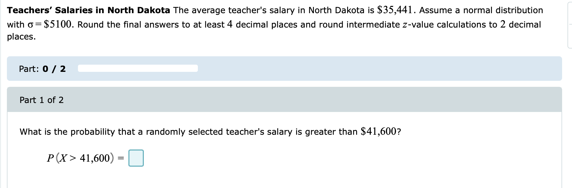 solved-teachers-salaries-in-north-dakota-the-average-chegg