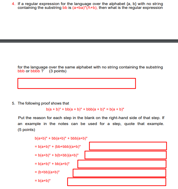 Solved 1. For Each Of The Following Regular Expressions Find | Chegg.com