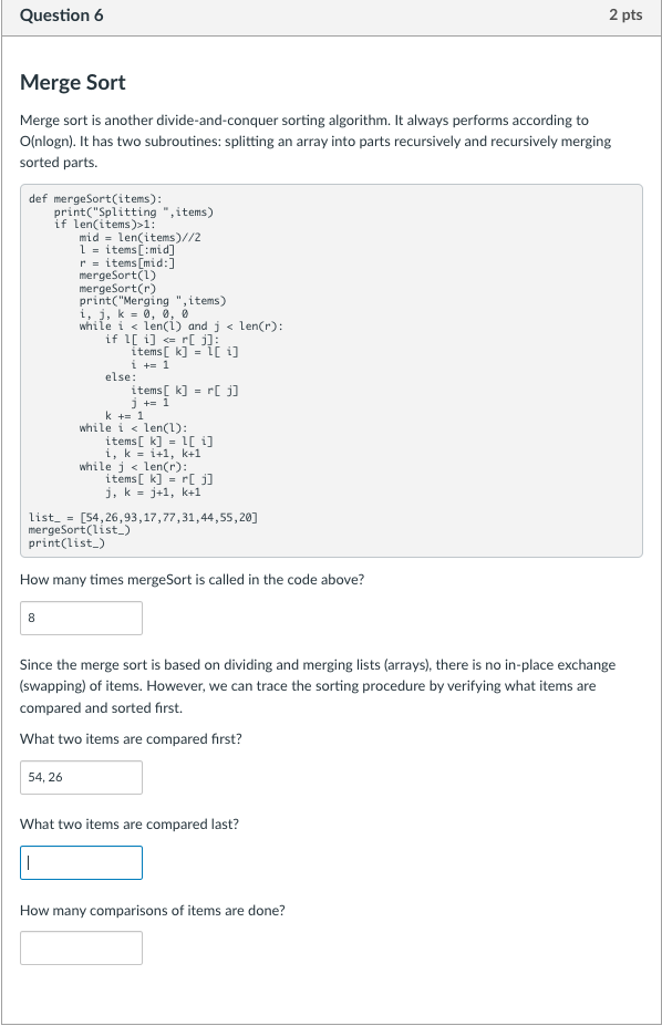 Bubble Sort MCQ Quiz - ProProfs Quiz