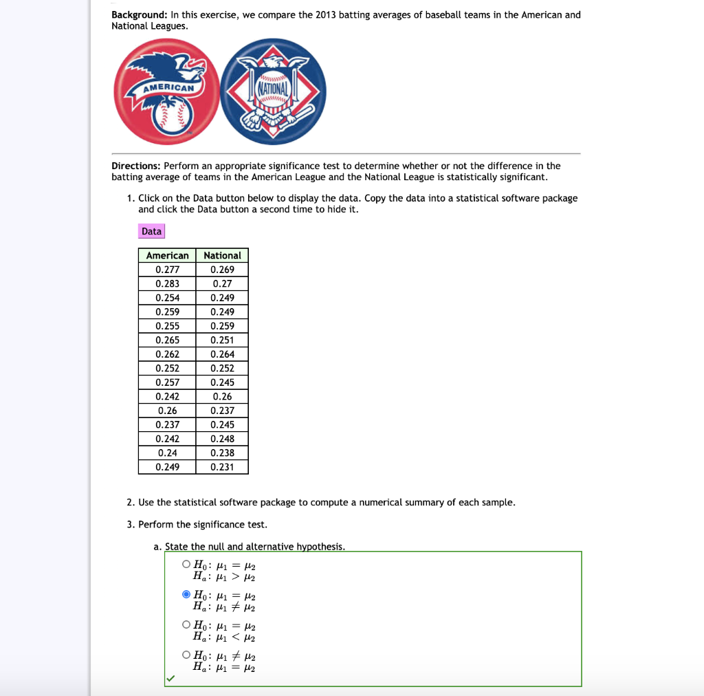 Solved Background: In this exercise, we compare the 2013 | Chegg.com