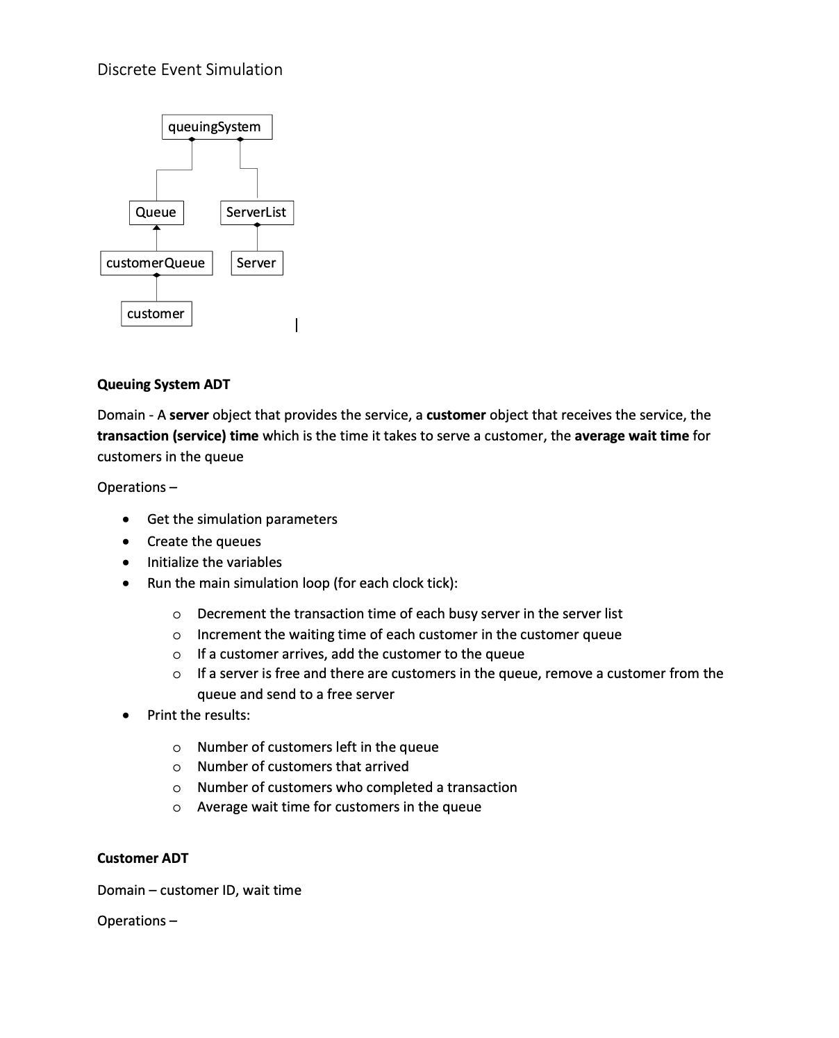 Solved This is a C++ question relating to quesue and stacks.