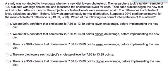 Solved A study was conducted to investigate whether a new | Chegg.com