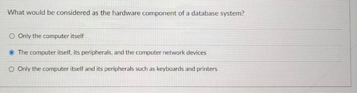 which hardware component is considered the brain of the computer