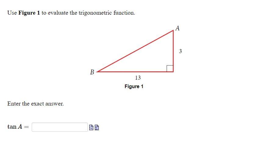 Solved Use Figure 1 to evaluate the trigonometric function. | Chegg.com