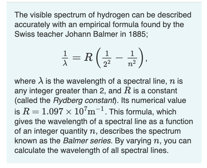 Solved Find the minimum value of nnn in the Balmer series | Chegg.com