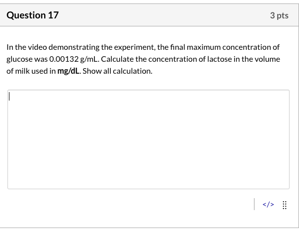 5ml Of Milk Was Used Could You Use Any Other Chegg Com