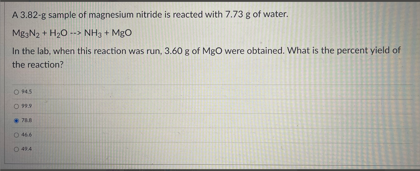 Solved Silver nitrate and aluminum chloride react to form