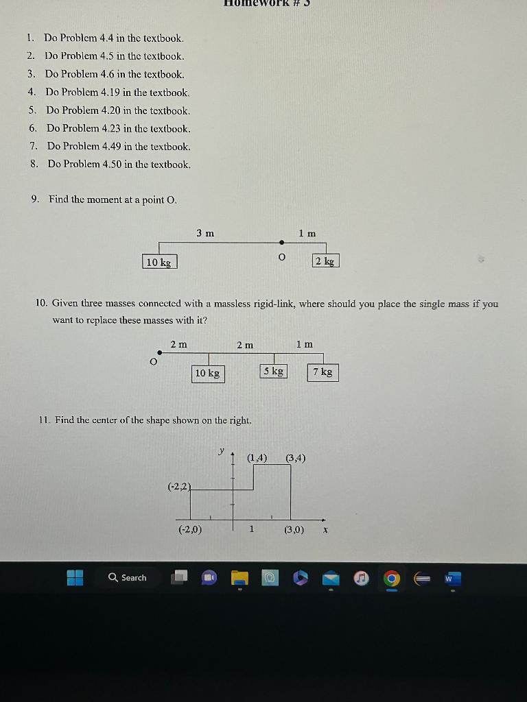 Solved 1 Do Problem 4 4 In The Textbook 2 Do Problem 4 5 Chegg