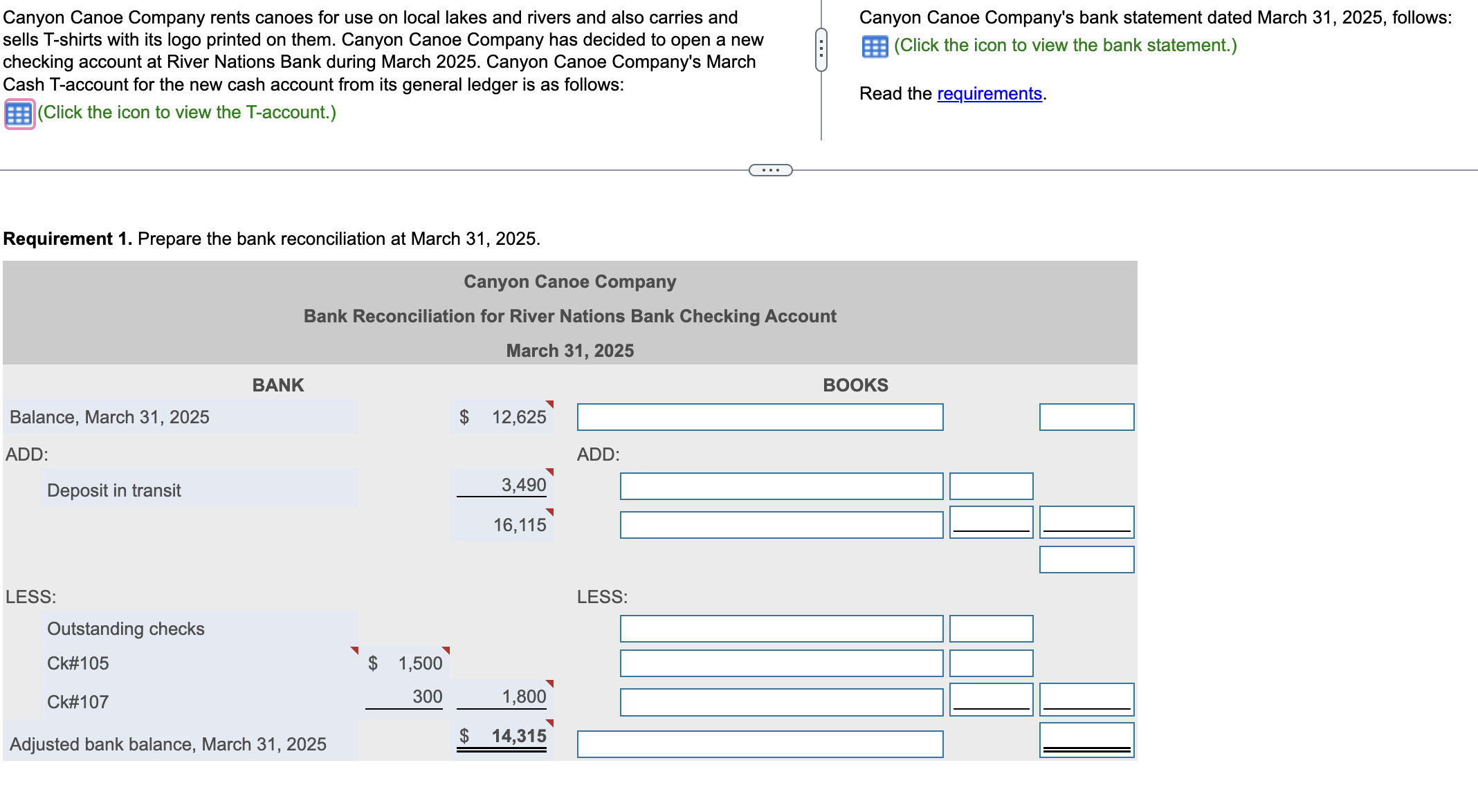 solved-canyon-canoe-company-rents-canoes-for-use-on-local-chegg