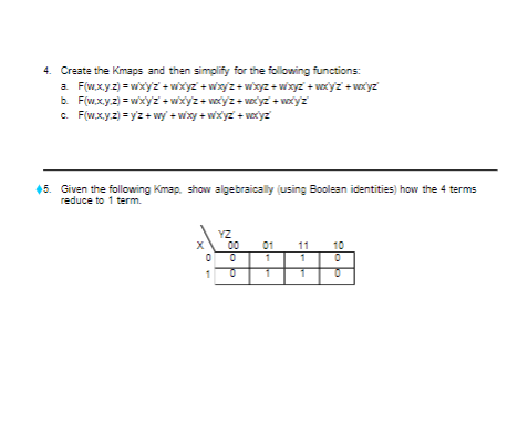 Solved 1. Write a simplified expression for the Boolean | Chegg.com
