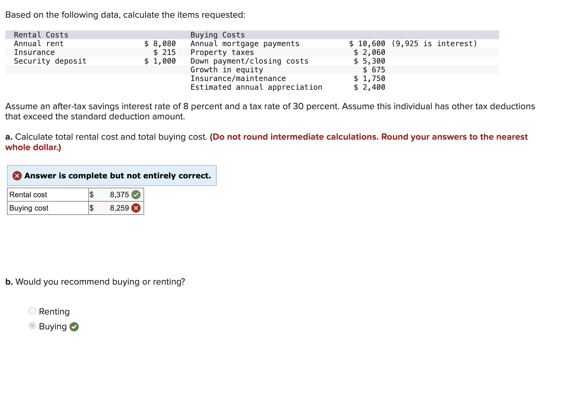 Solved Based on the following data, calculate the items | Chegg.com