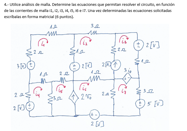 Utilice Análisis De Malla. Determine Las Ecuaciones | Chegg.com