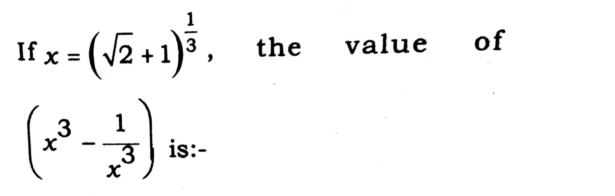 solved-if-x-3-the-value-of-16-x-12-1-3-1-x-3-is-chegg