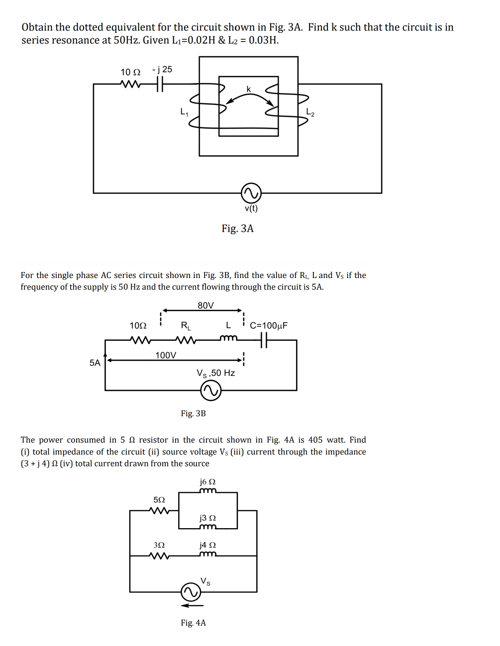 Solved Obtain the dotted equivalent for the circuit shown in | Chegg.com
