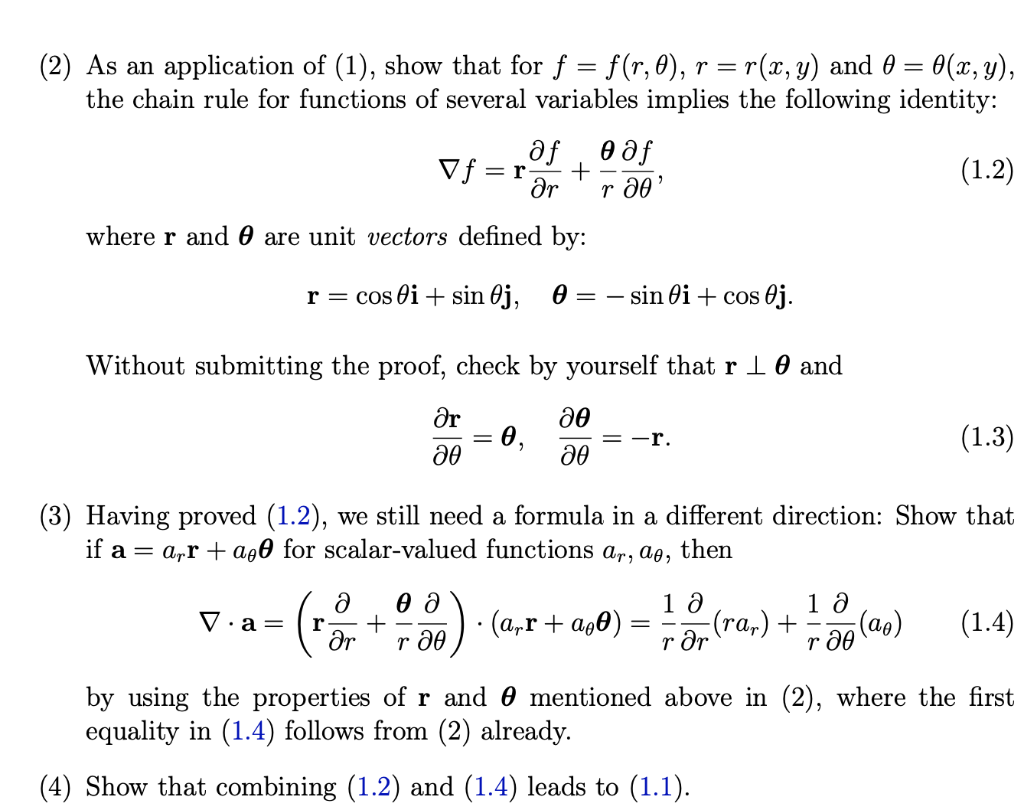 Solved Exercise 1 3 Consider The Following Differential Chegg Com
