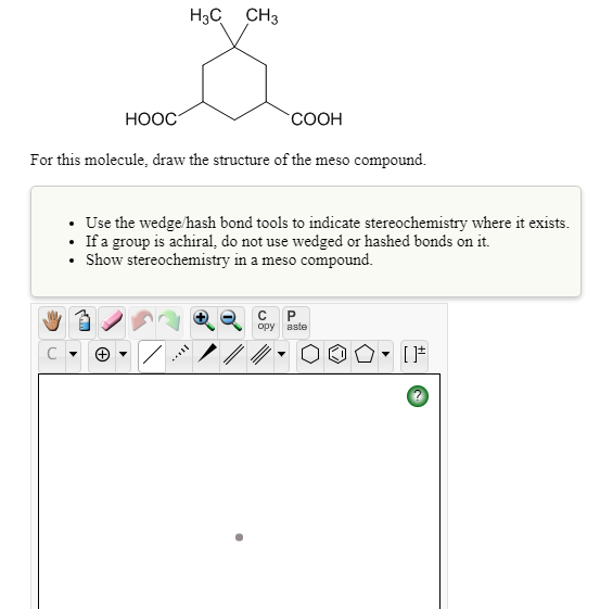 H3c Ch3 Hooc Cooh For This Molecule Draw The Chegg 