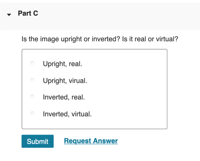 Solved A concave cosmetic mirror has a focal length of 42