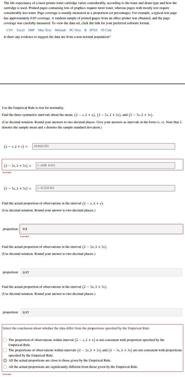 The life expectancy of a laserprinter toner