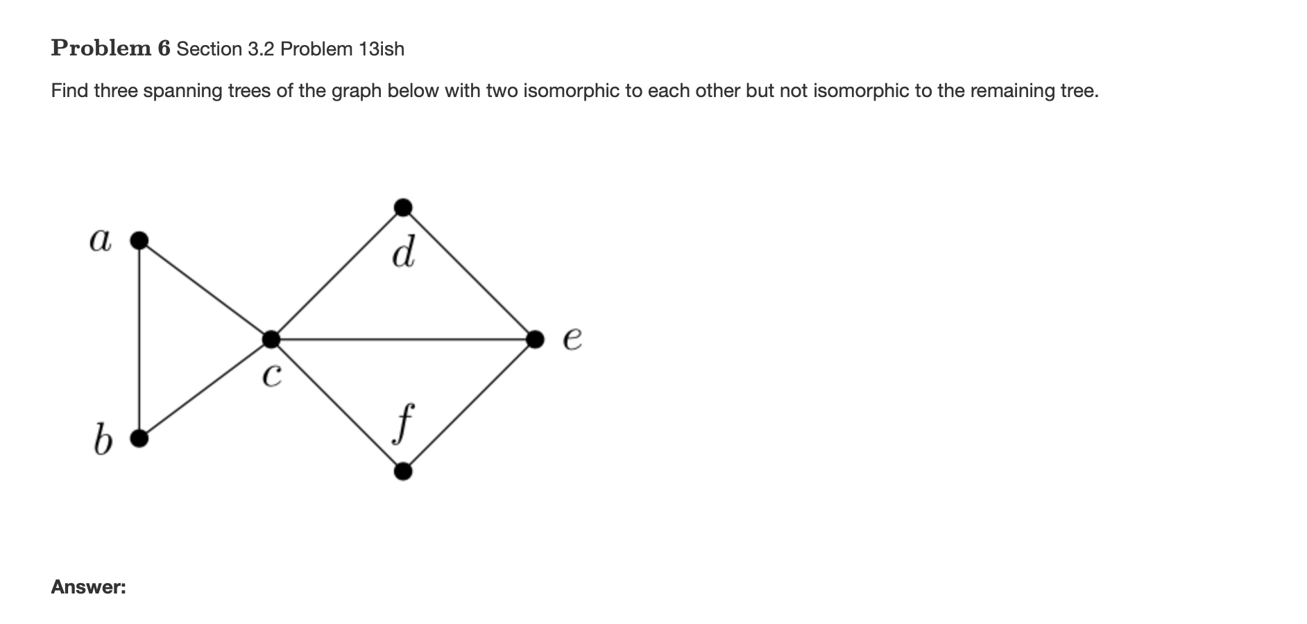 Problem 6 Section 3.2 Problem 13ish Find three | Chegg.com