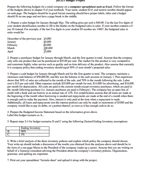 Solved which of the three inventory policies a company
