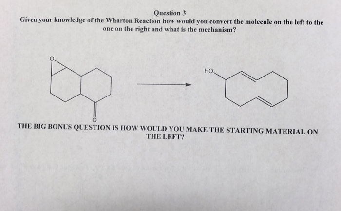 Solved Question 3 Given your knowledge of the Wharton | Chegg.com