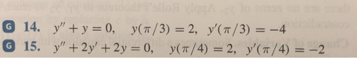 Solved In each of Problems 12 through 15, find the solution | Chegg.com