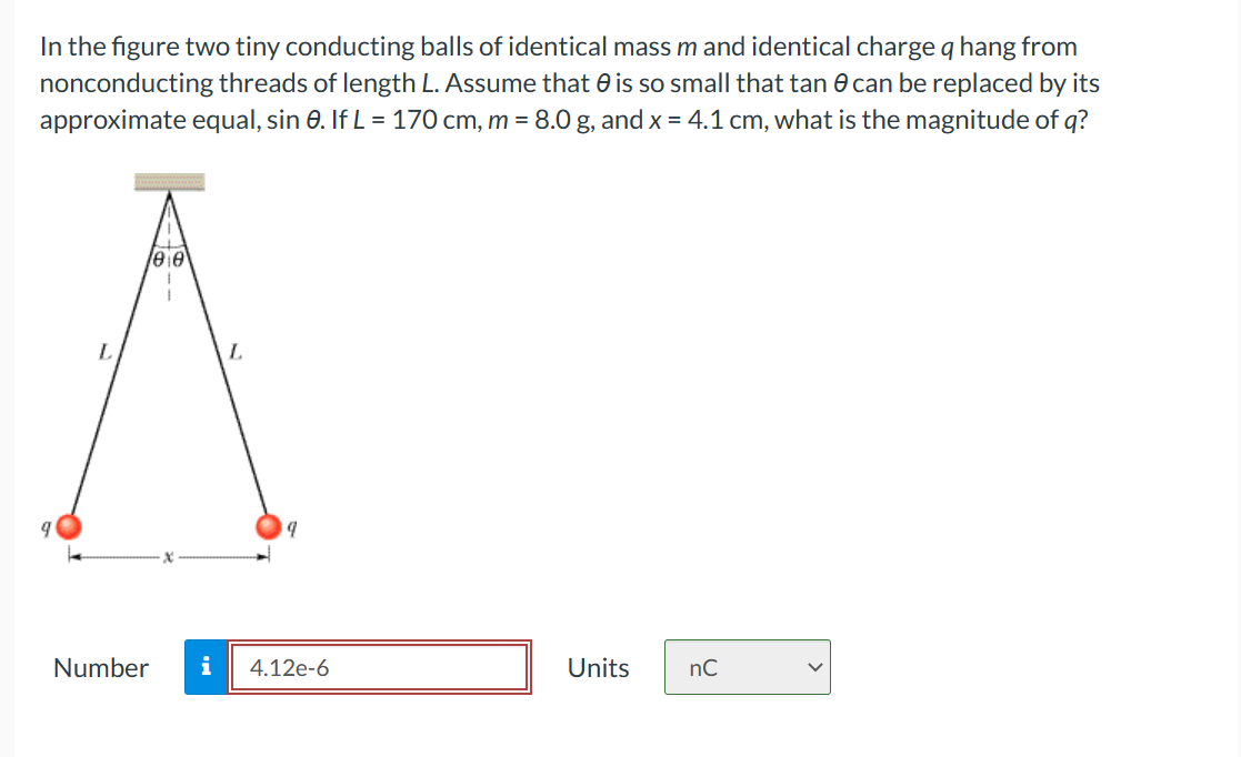 Solved In The Figure Two Tiny Conducting Balls Of Identical | Chegg.com