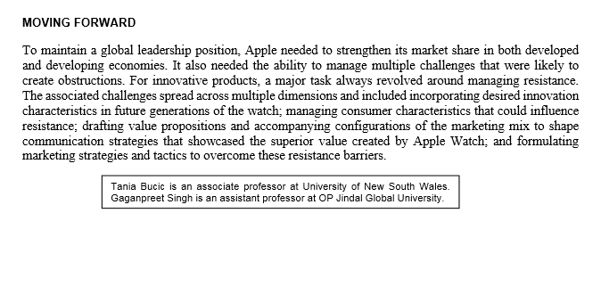 apple watch research paper