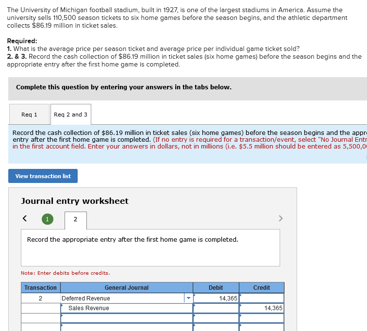 Solved the university of michigan football stadium built in chegg