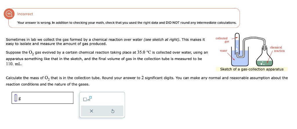 Solved Incorrect Your answer is wrong. In addition to | Chegg.com