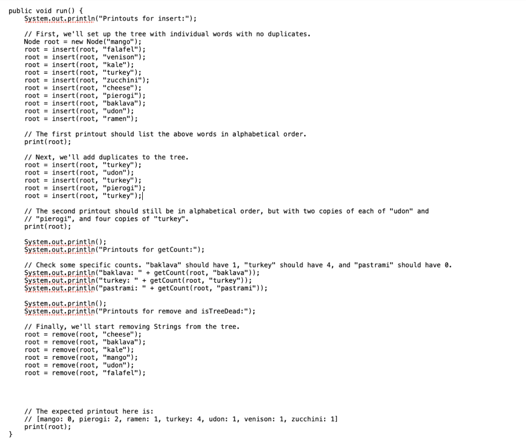 Solved Overview The assignment starter project provides code | Chegg.com