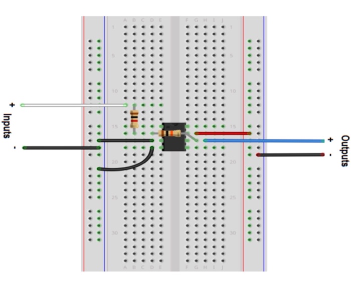 Solved V+ +10V 2 Vin -w LM741 Output 1 -10V V. | Chegg.com