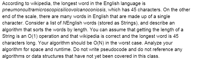 Longest word in English - List of Longest Words - GeeksforGeeks