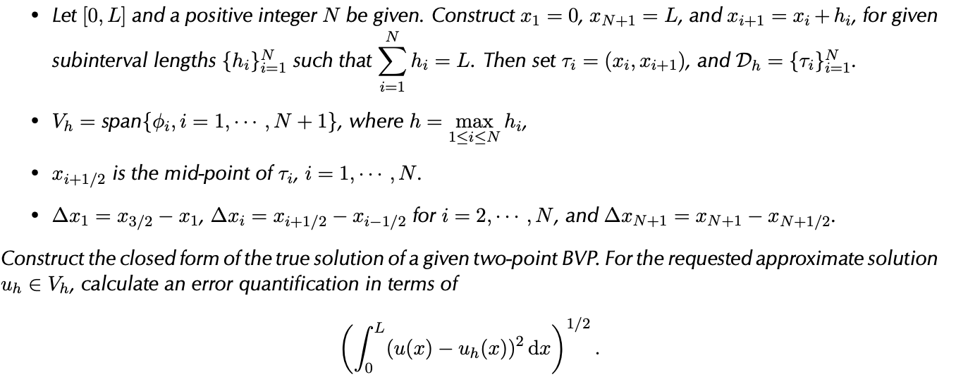Solved • Let [0, L) and a positive integer N be given. | Chegg.com