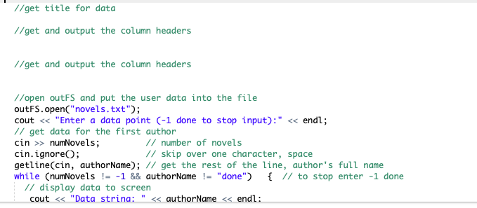 Solved 6.13 LAB*: Program: Data visualization (Streams) (1) | Chegg.com