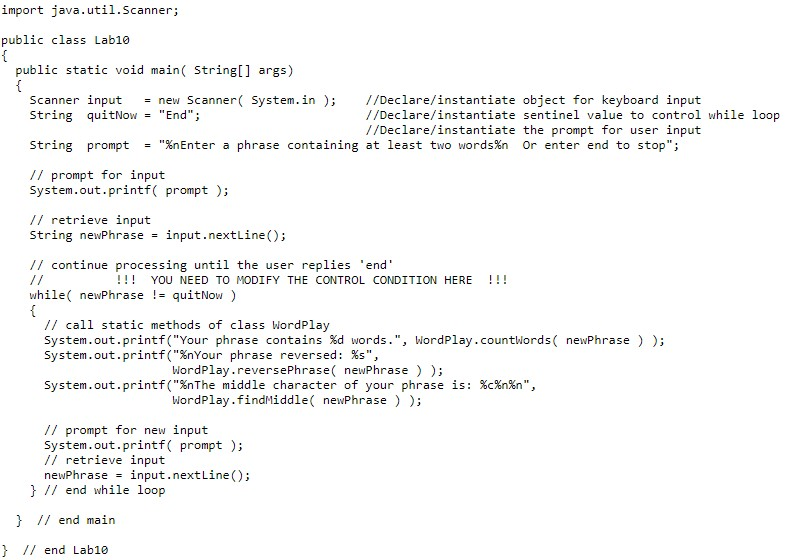 Solved Description You will write four static methods to | Chegg.com