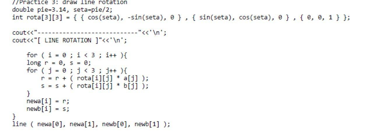 Solved I want to convert this code from line to circle I | Chegg.com