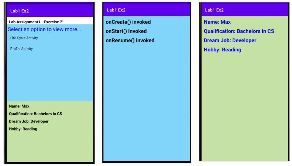 Solved Develop an Android Application that demonstrates the | Chegg.com