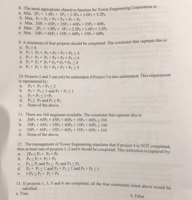 Solved Answer the next six questions based on the case given | Chegg.com