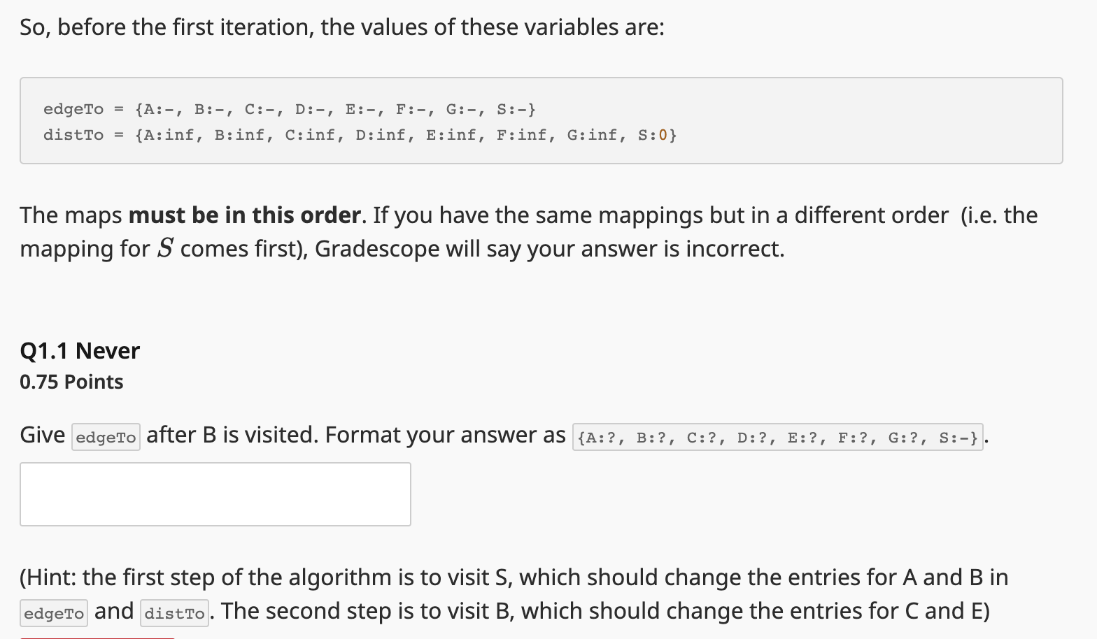 Solved Examine the following graph. We will be running | Chegg.com