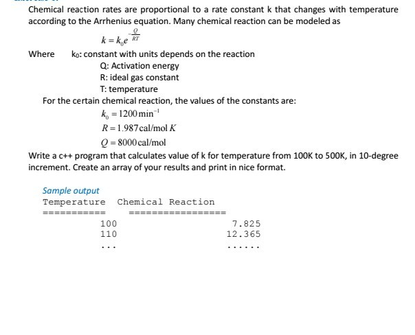 solved-chemical-reaction-rates-are-proportional-to-a-rate-chegg